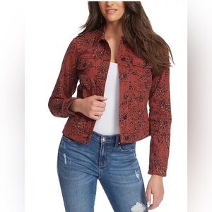 Ella Moss Printed Denim Jacket